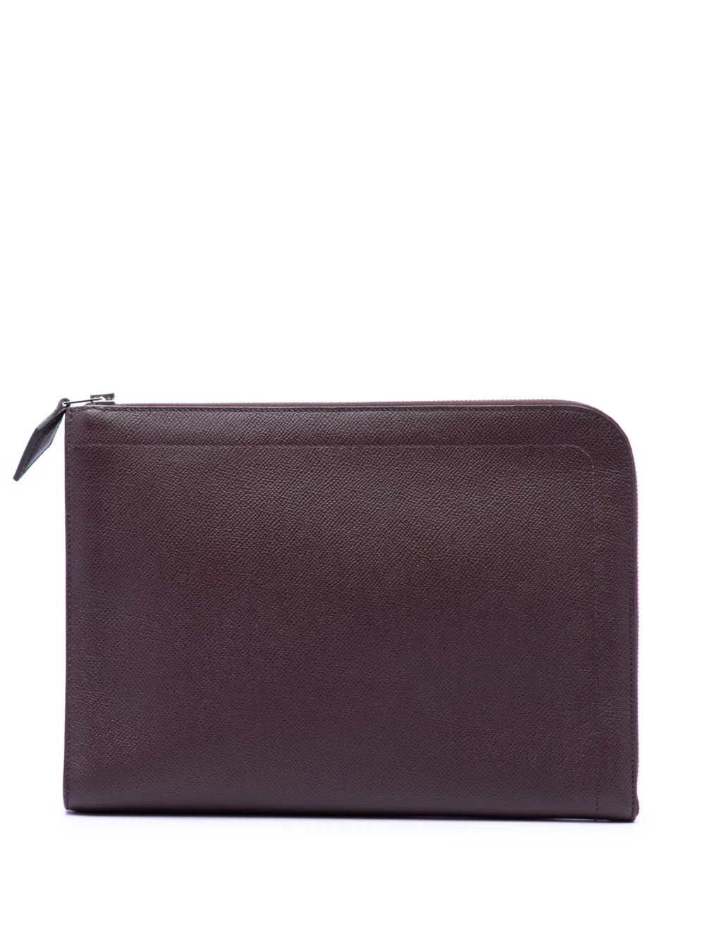 Hermès Pre-Owned 2020 Epsom Zip Computer Laptop Sleeve Case clutch bag - Rosso