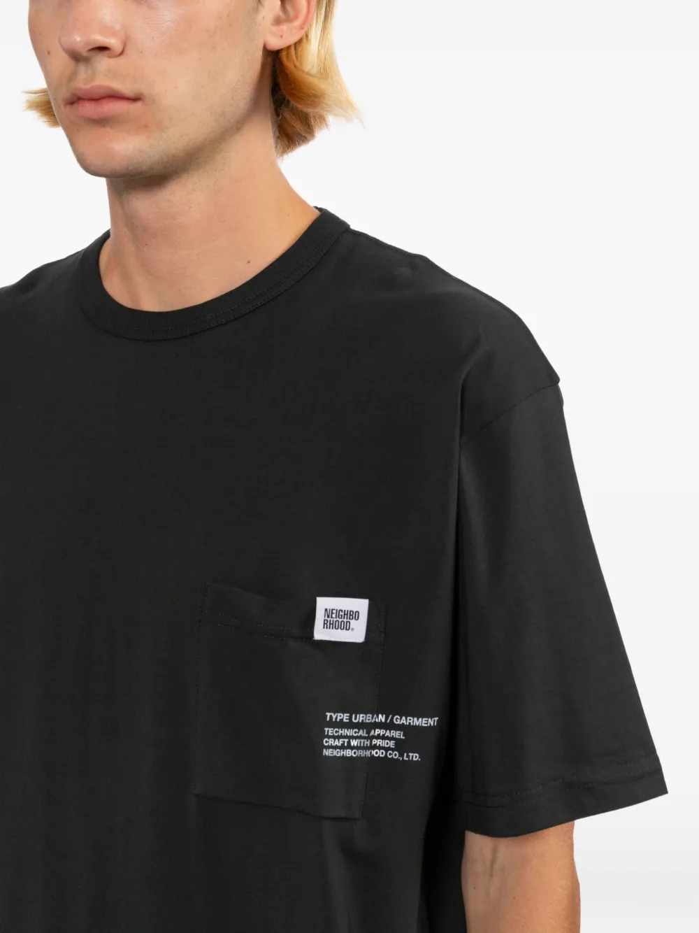 Neighborhood Sheltech T-shirt Zwart
