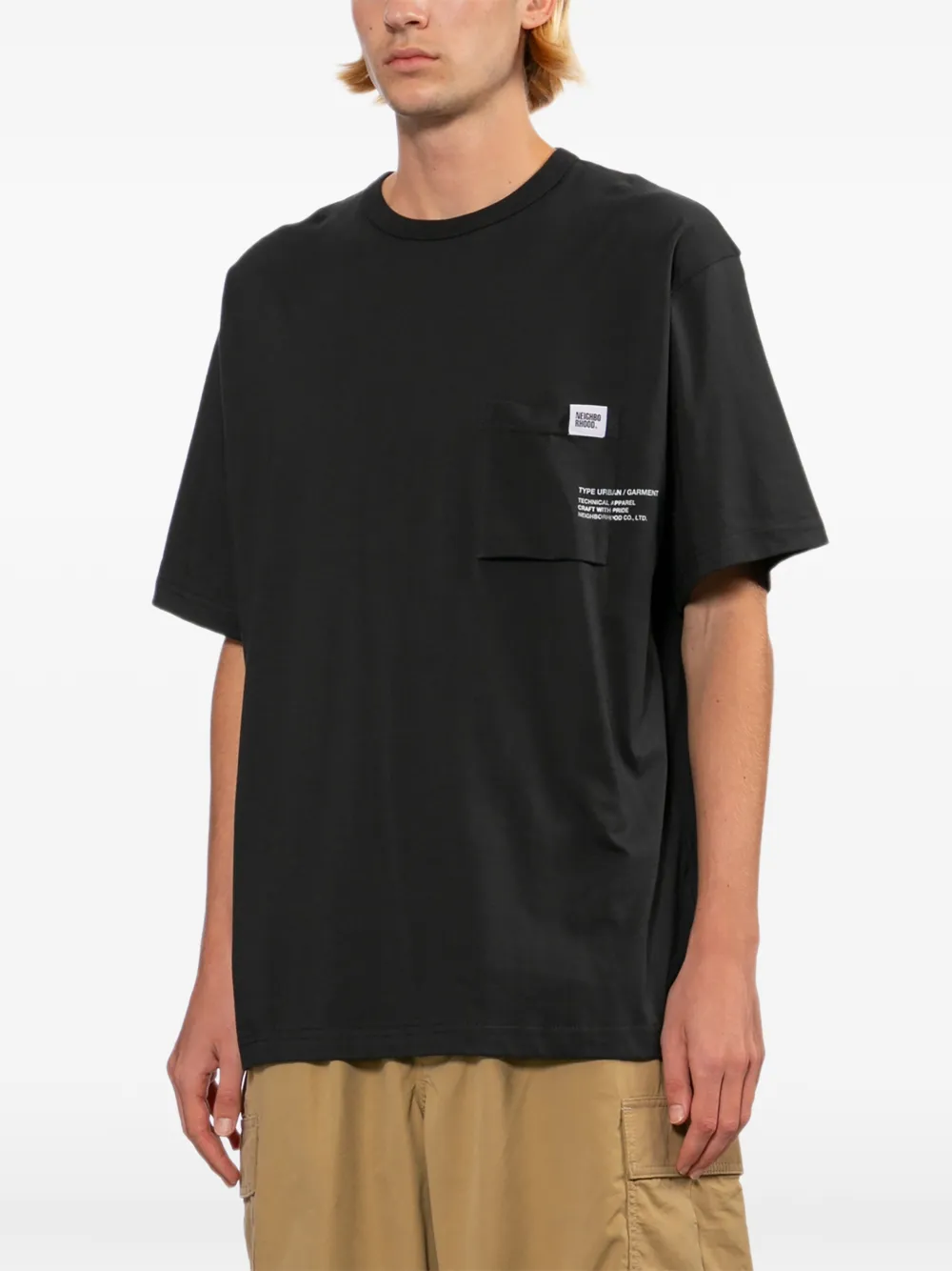 Neighborhood Sheltech T-shirt Zwart