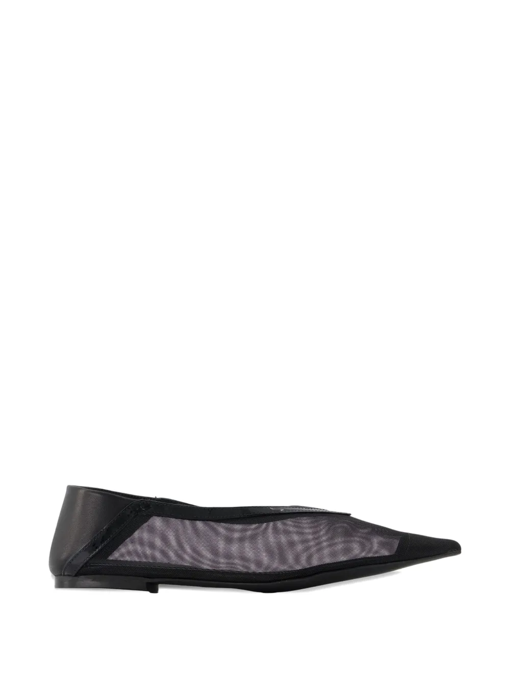 ANINE BING Aneka mesh ballet flats - Bianco