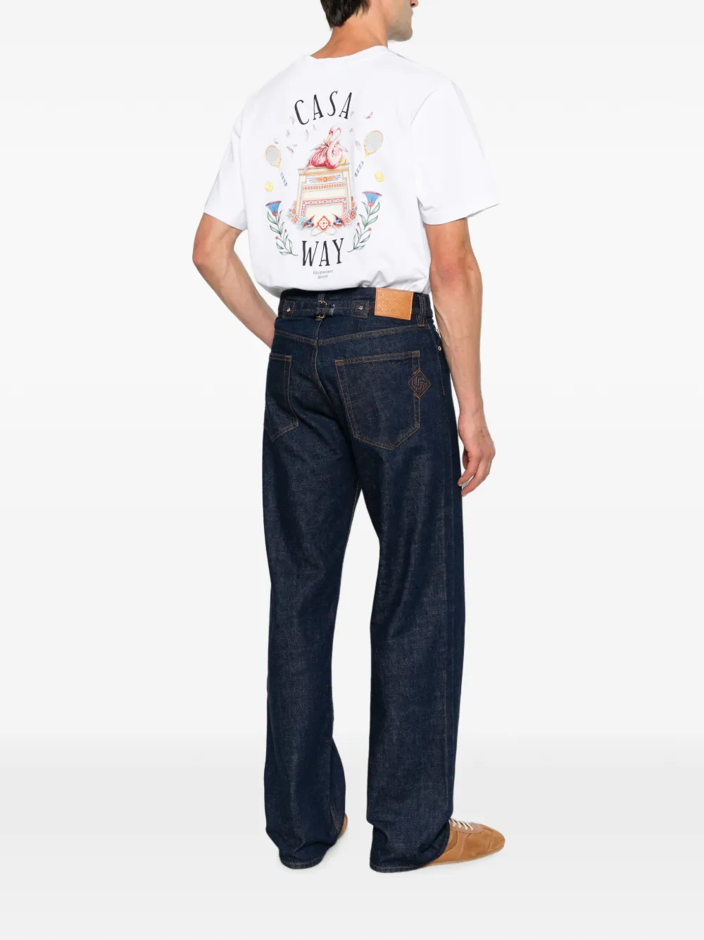 Casablanca Straight jeans Blauw