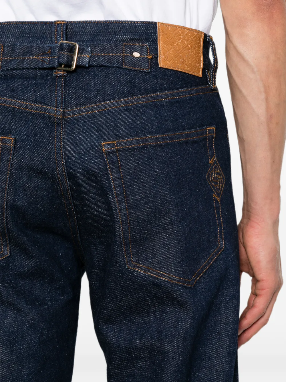 Casablanca Straight jeans Blauw