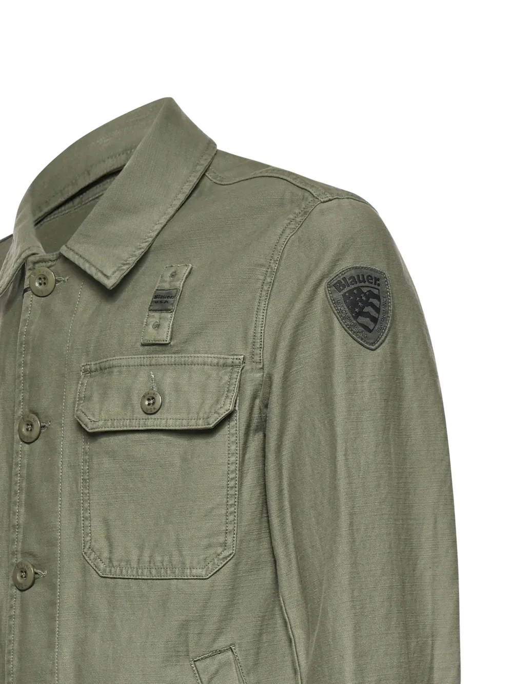  Blauer Goodale Button-down Jacket - Verde 