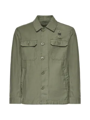Herno リネン シャツジャケット | グリーン | FARFETCH JP