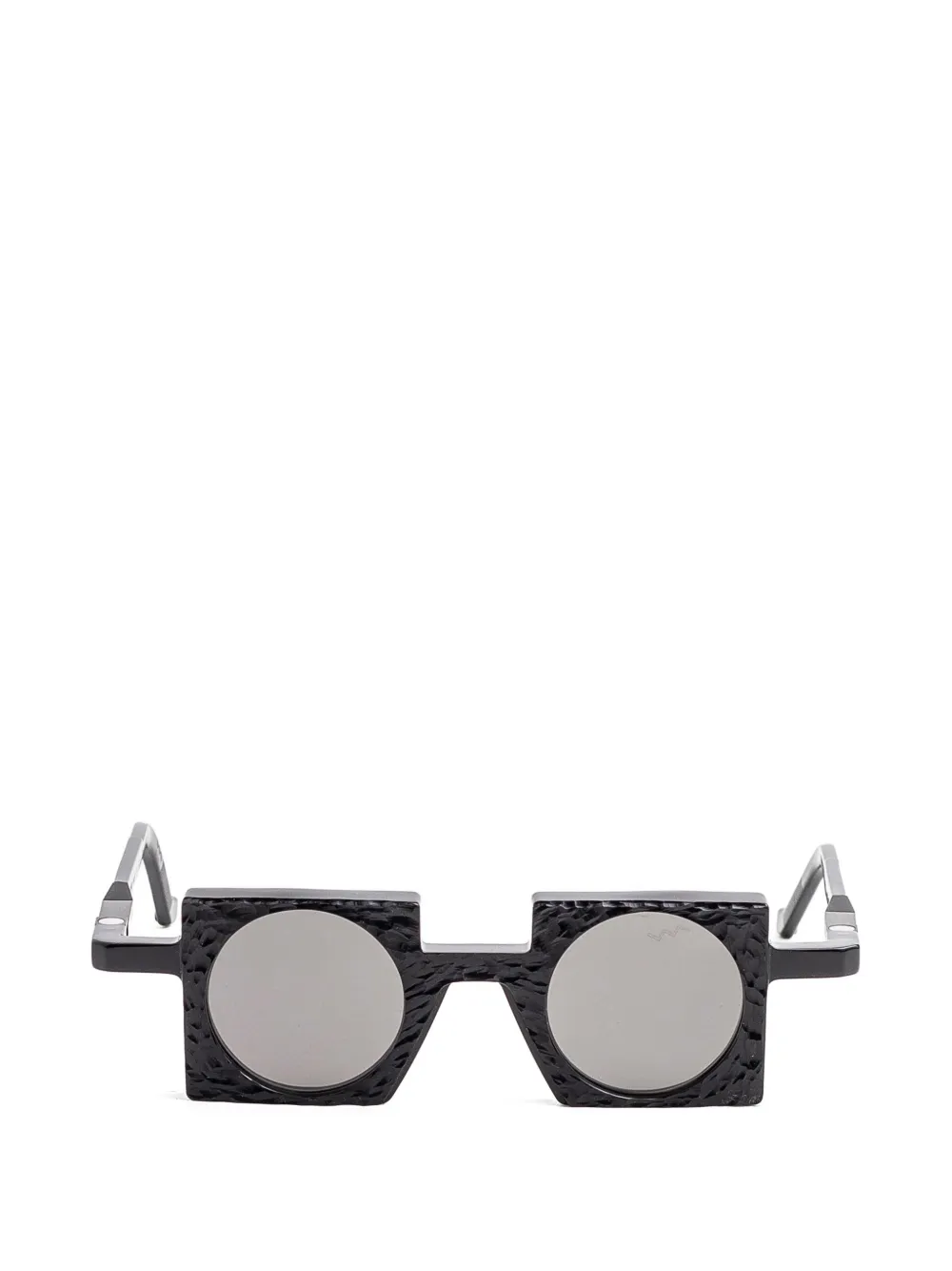 VAVA Eyewear textured square-frame sunglasses - Nero