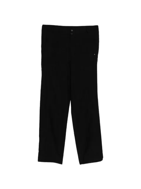 Ma+ cross-embossed trousers