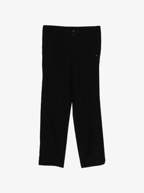 Ma+ cross-embossed trousers