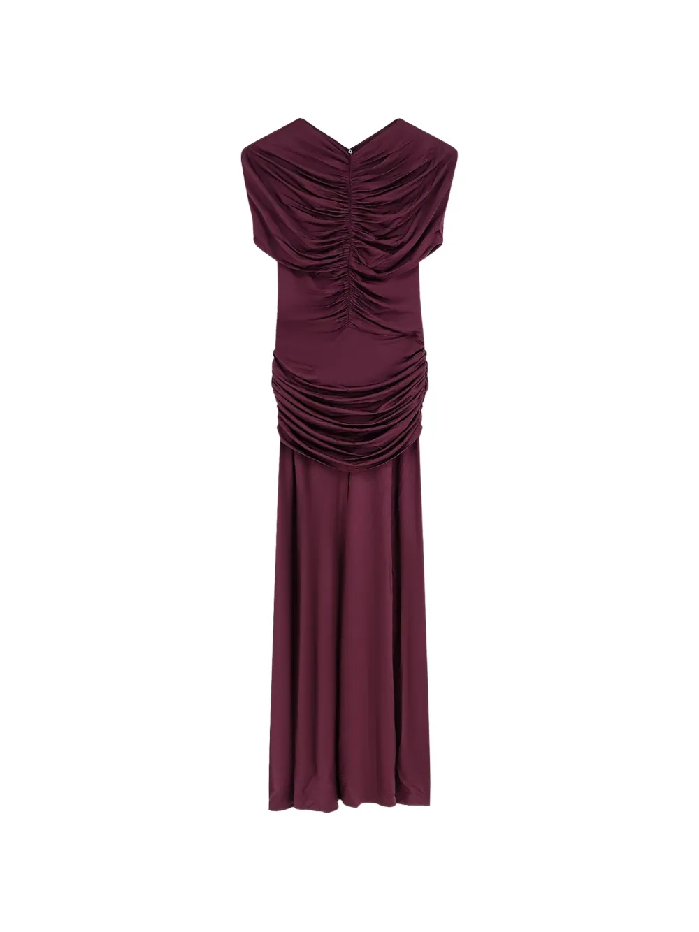 Self-Portrait off-shoulder ruched maxi dress - Viola