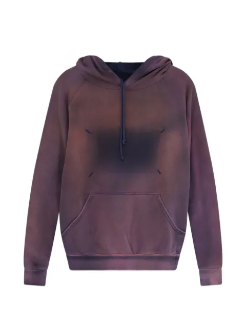 Maison Margiela Four-Stitch faded-effect hoodie