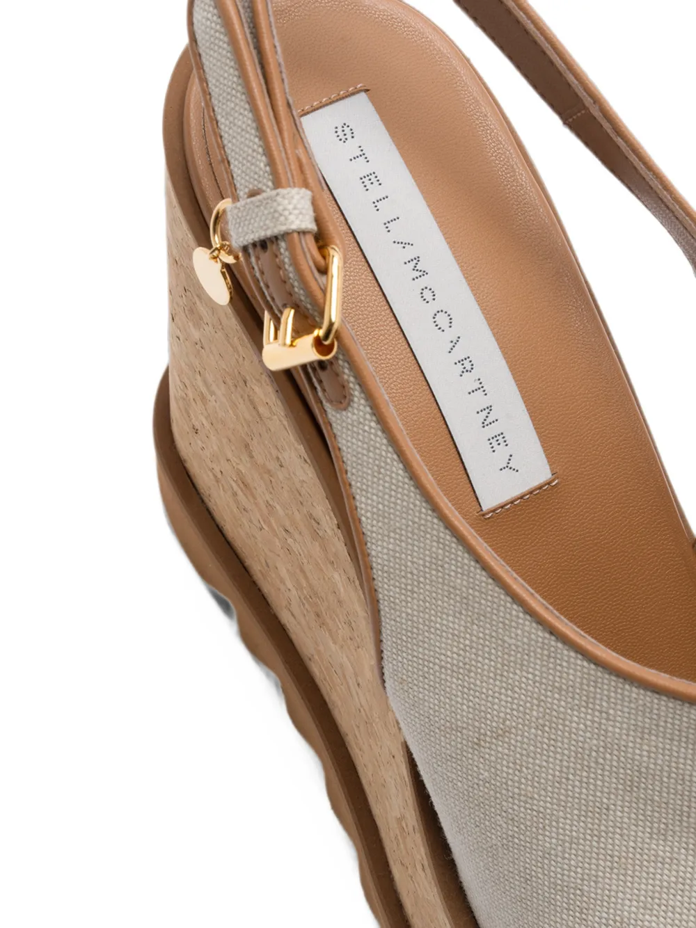 Stella McCartney Sneak-Elyse sandals Beige