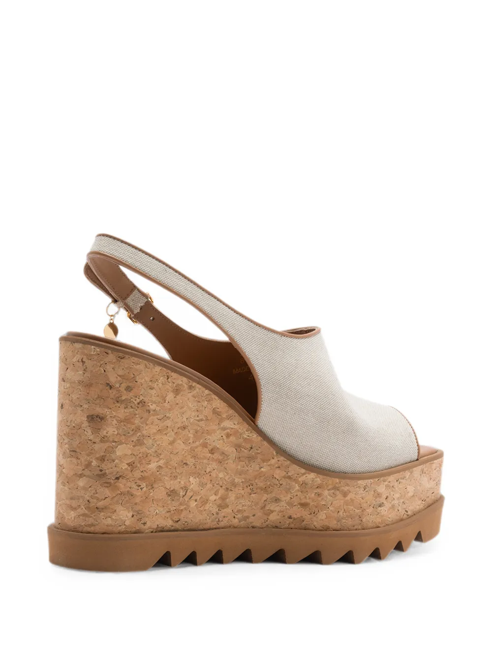 Stella McCartney Sneak-Elyse sandals Beige