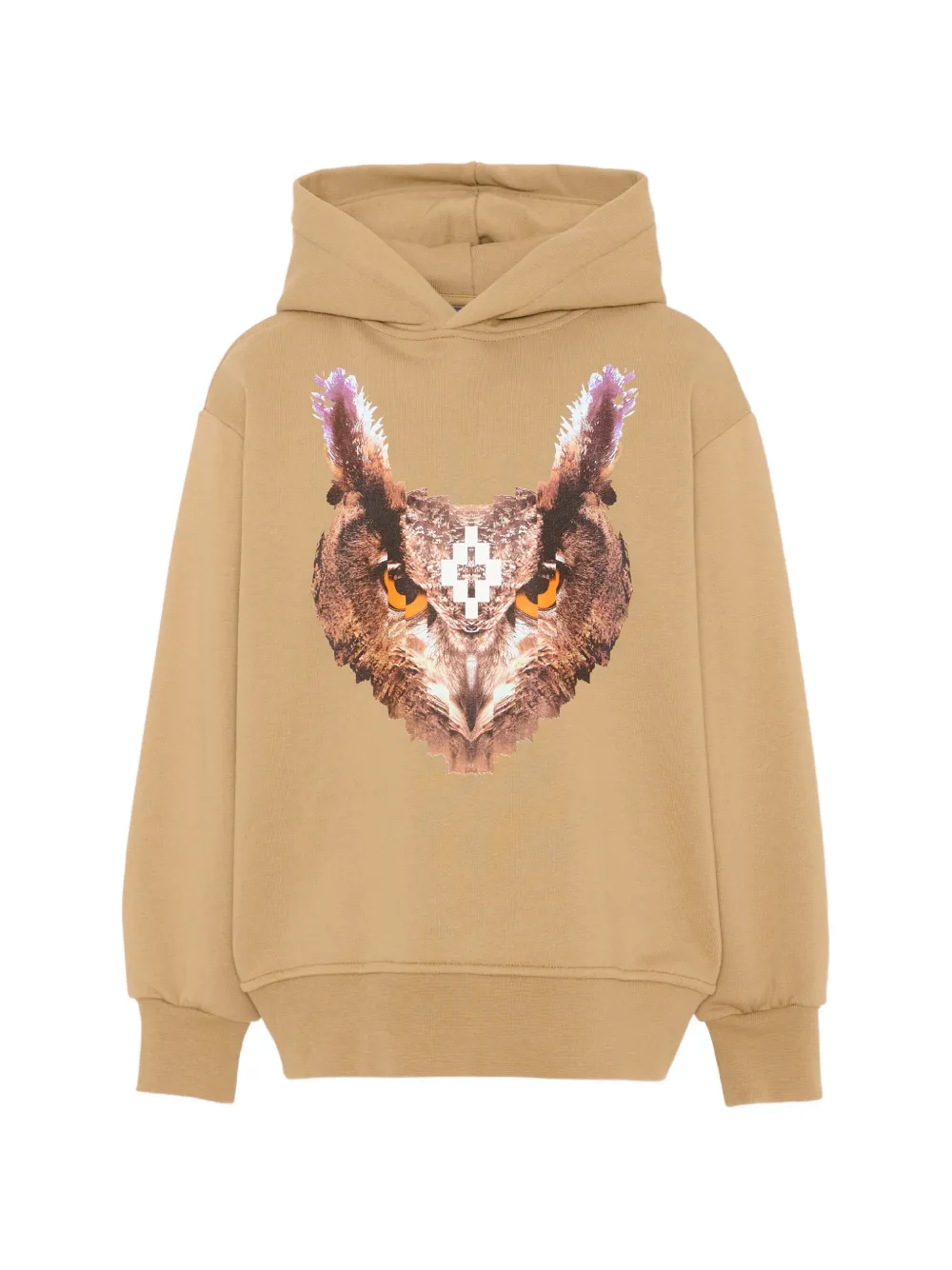 COUNTY OF MILAN owl-print hoodie - Toni neutri