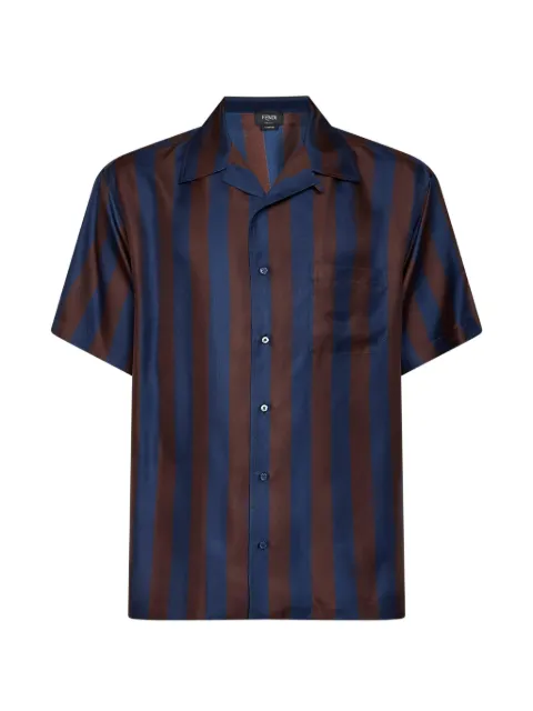 FENDI short-sleeve silk shirt