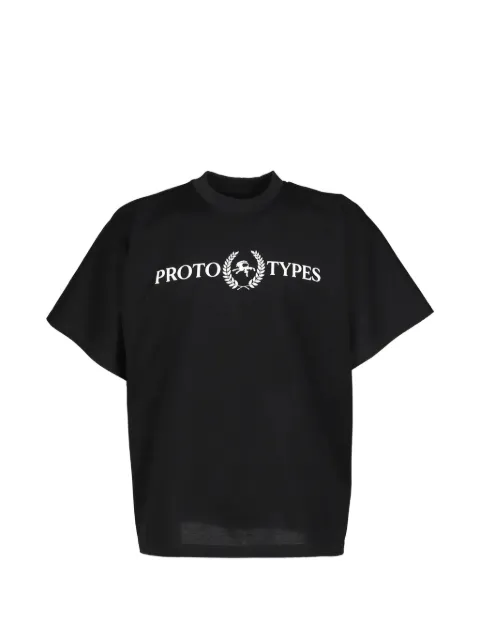 PROTOTYPES Laurel-print crew-neck T-shirt