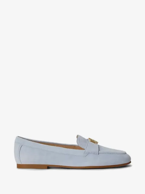 Lauren Ralph Lauren Averi III logo-plaque suede loafers