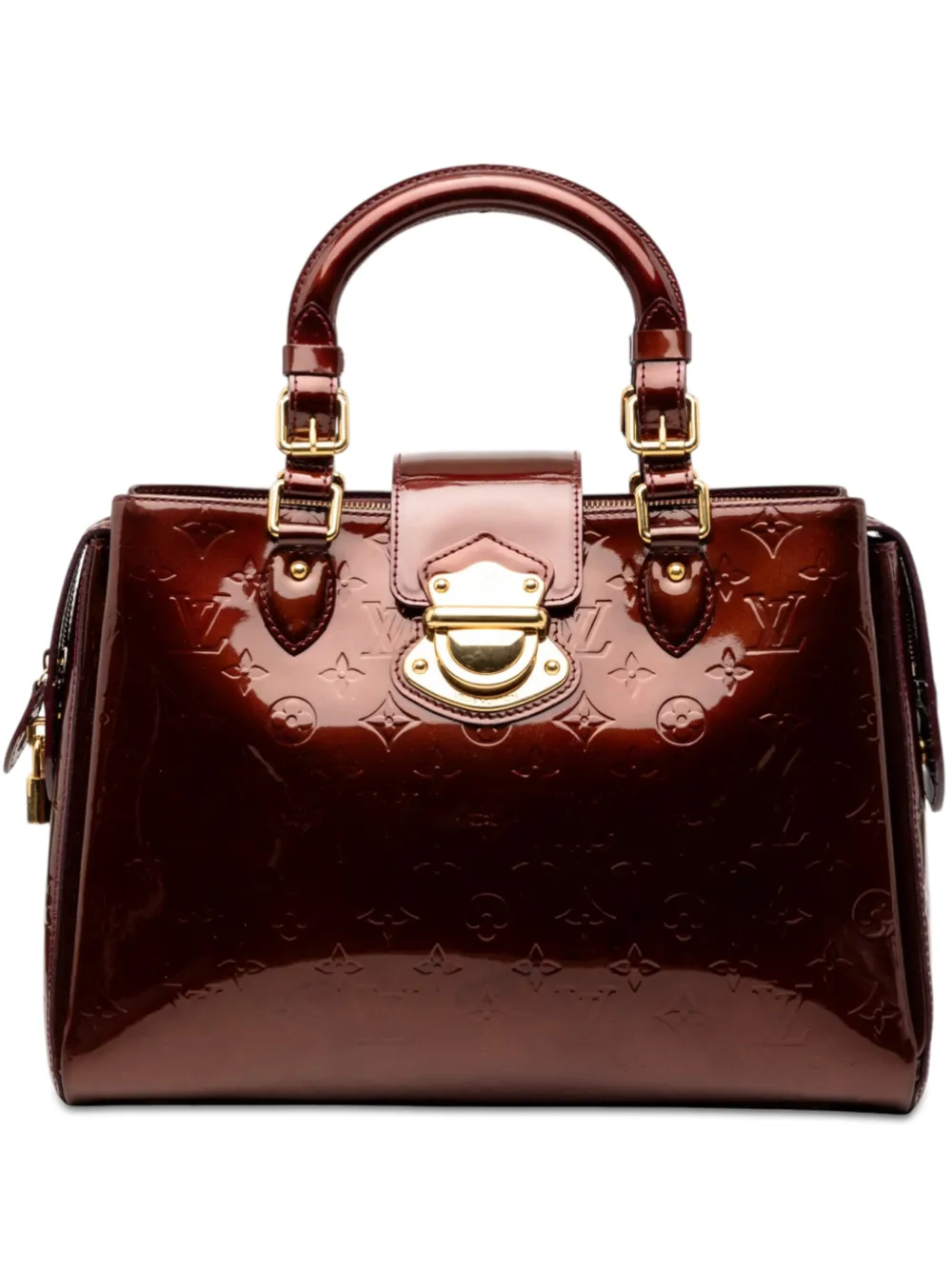 Louis Vuitton Pre-Owned 2010 Monogram Vernis Melrose Avenue handbag - Rosso