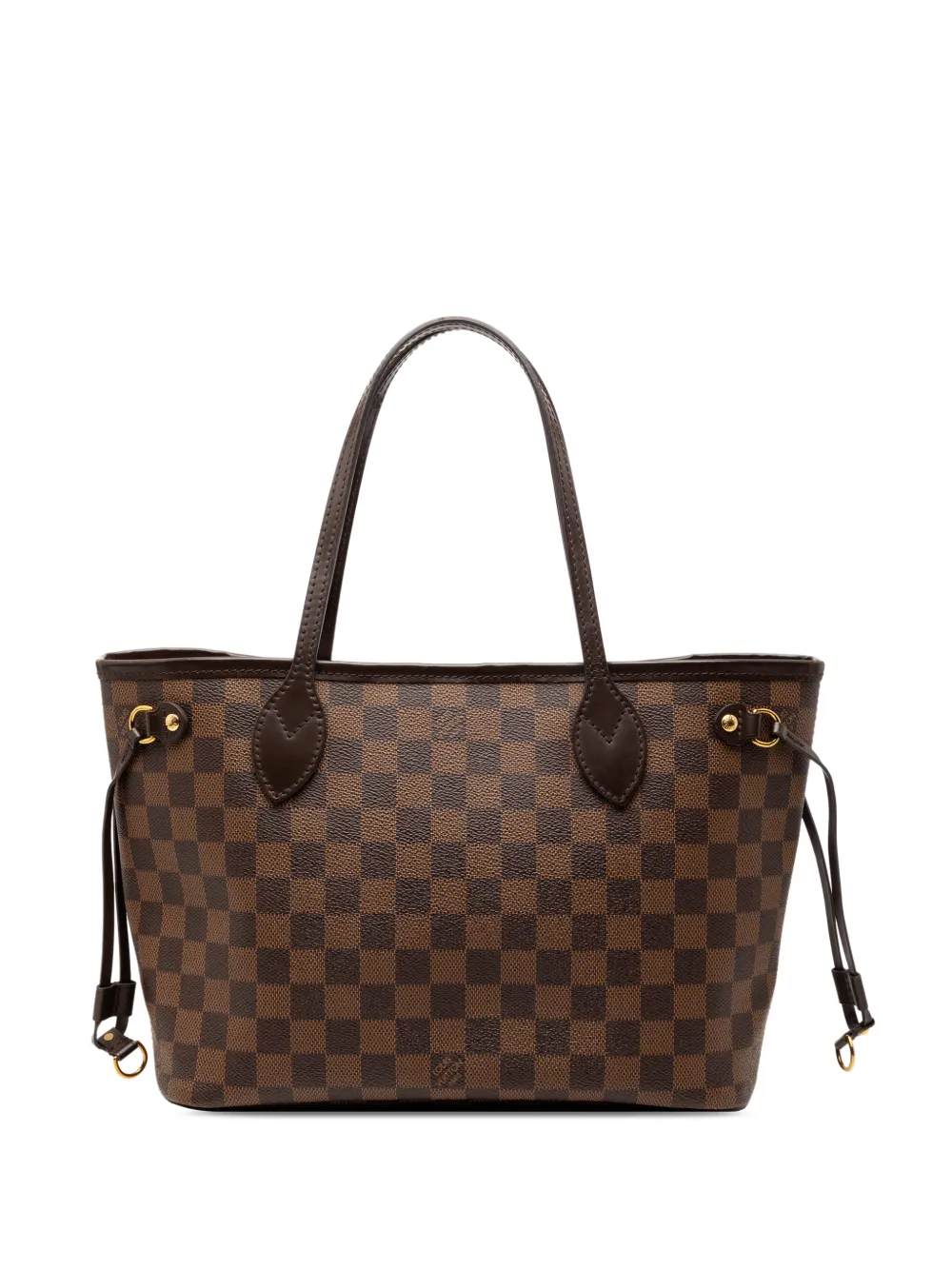 Louis Vuitton Pre-Owned 2019 Damier Ebene Neverfull PM tote bag - Brown