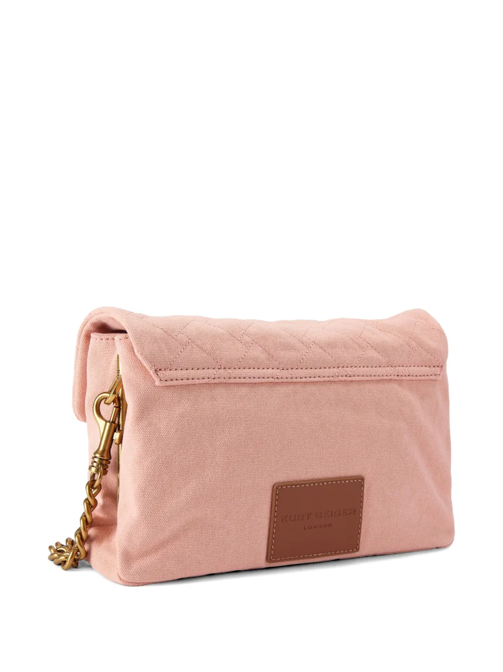 Kurt Geiger London Celia gewatteerde schoudertas Roze