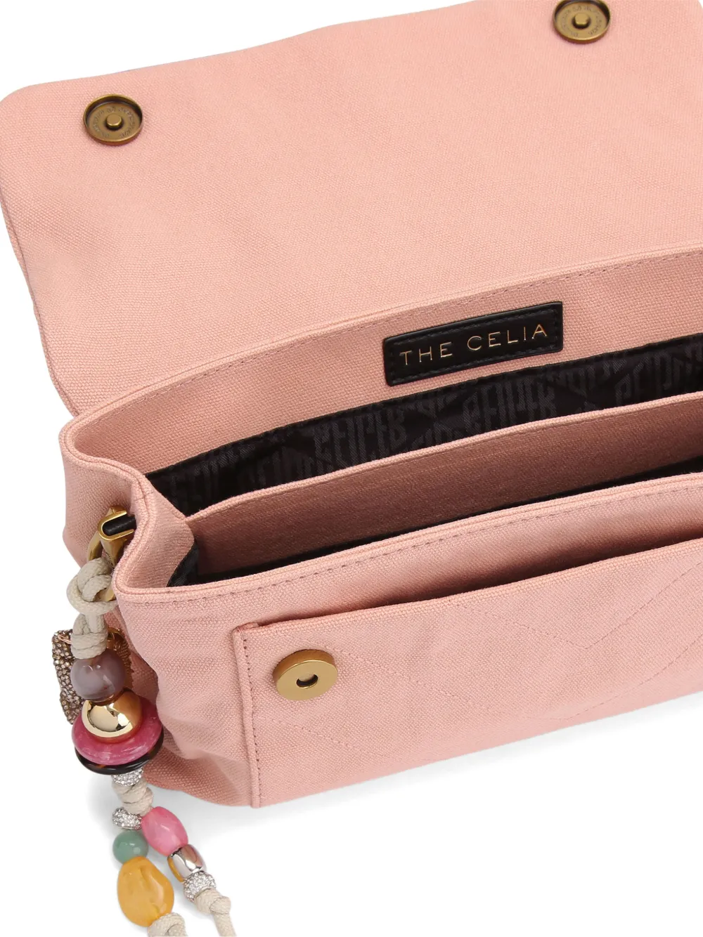 Kurt Geiger London Celia gewatteerde schoudertas Roze