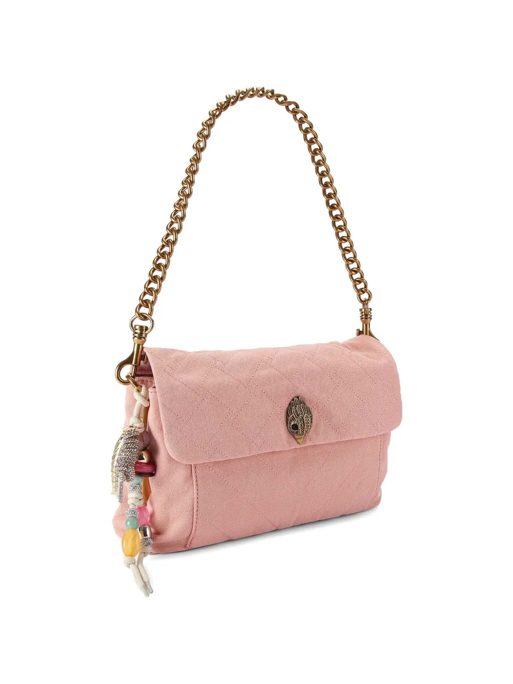 Kurt Geiger London Celia gewatteerde schoudertas Roze