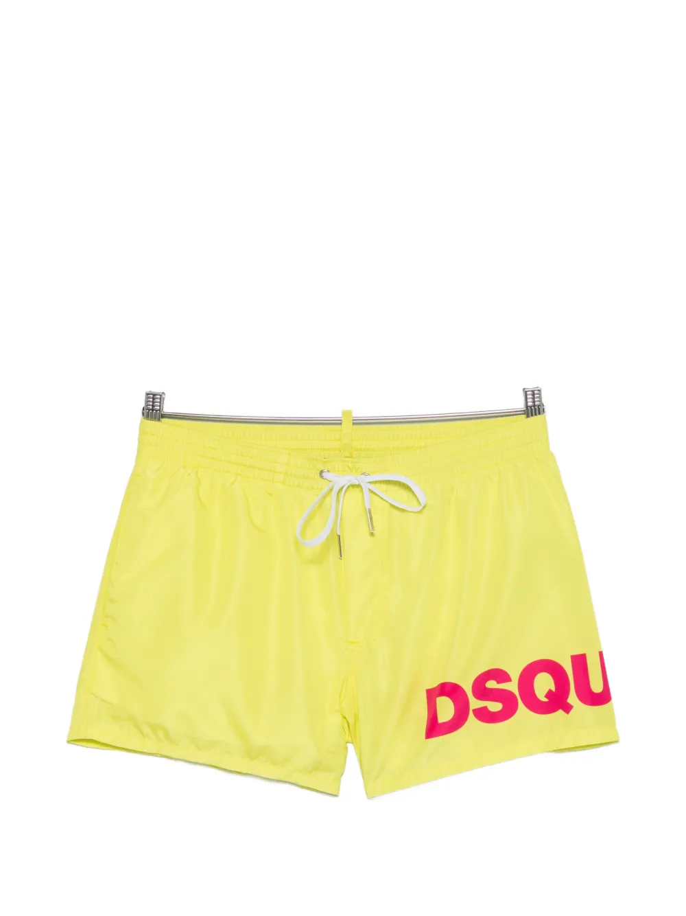 DSQUARED2 logo-print swim shorts - Giallo