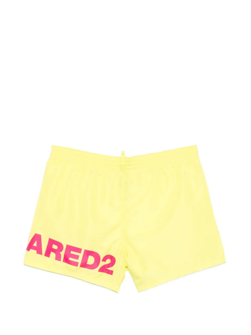 Dsquared2 Logo-print Swim Shorts - Jaune 