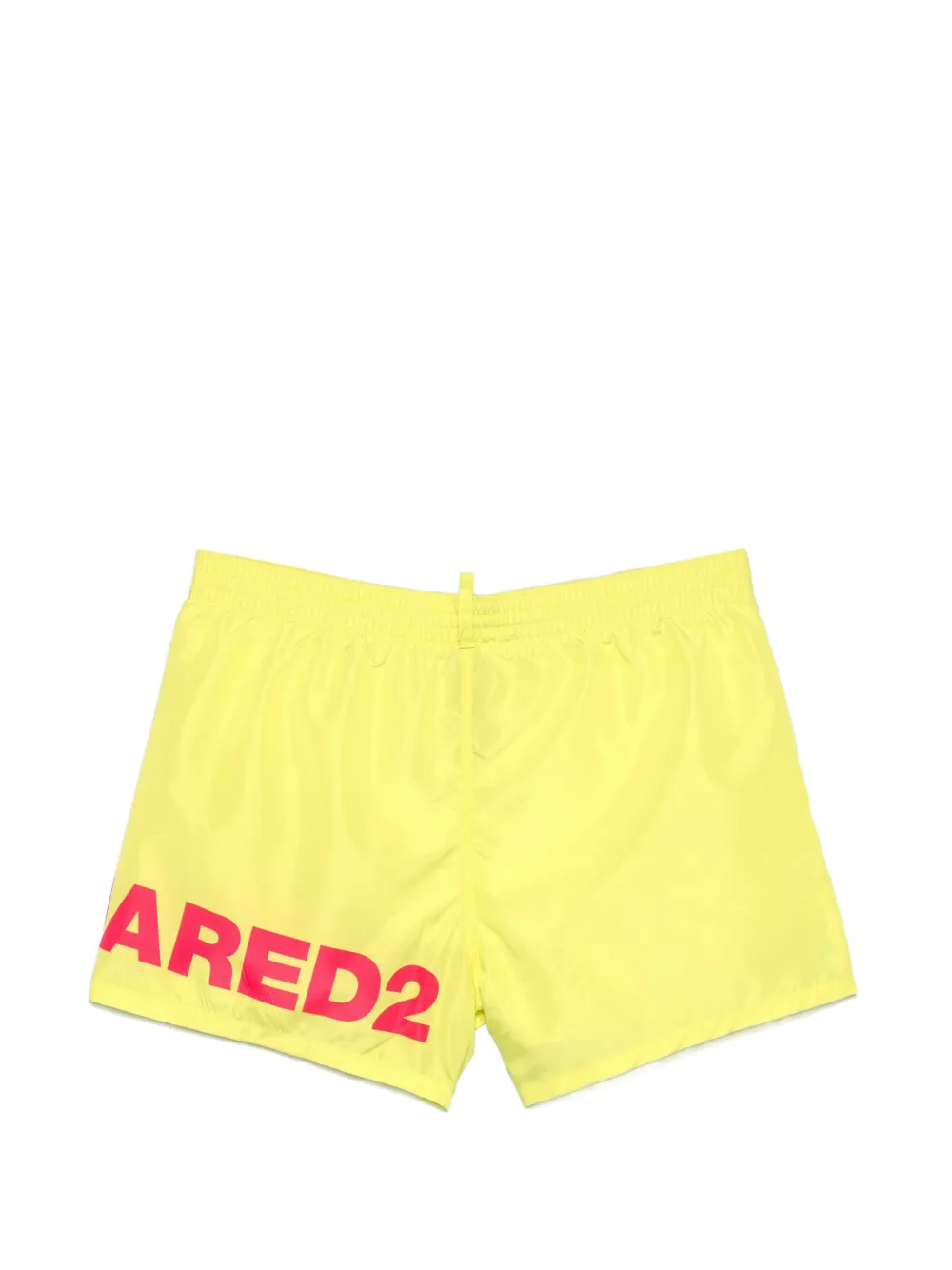 DSQUARED2 Zwembroek met logoprint Geel