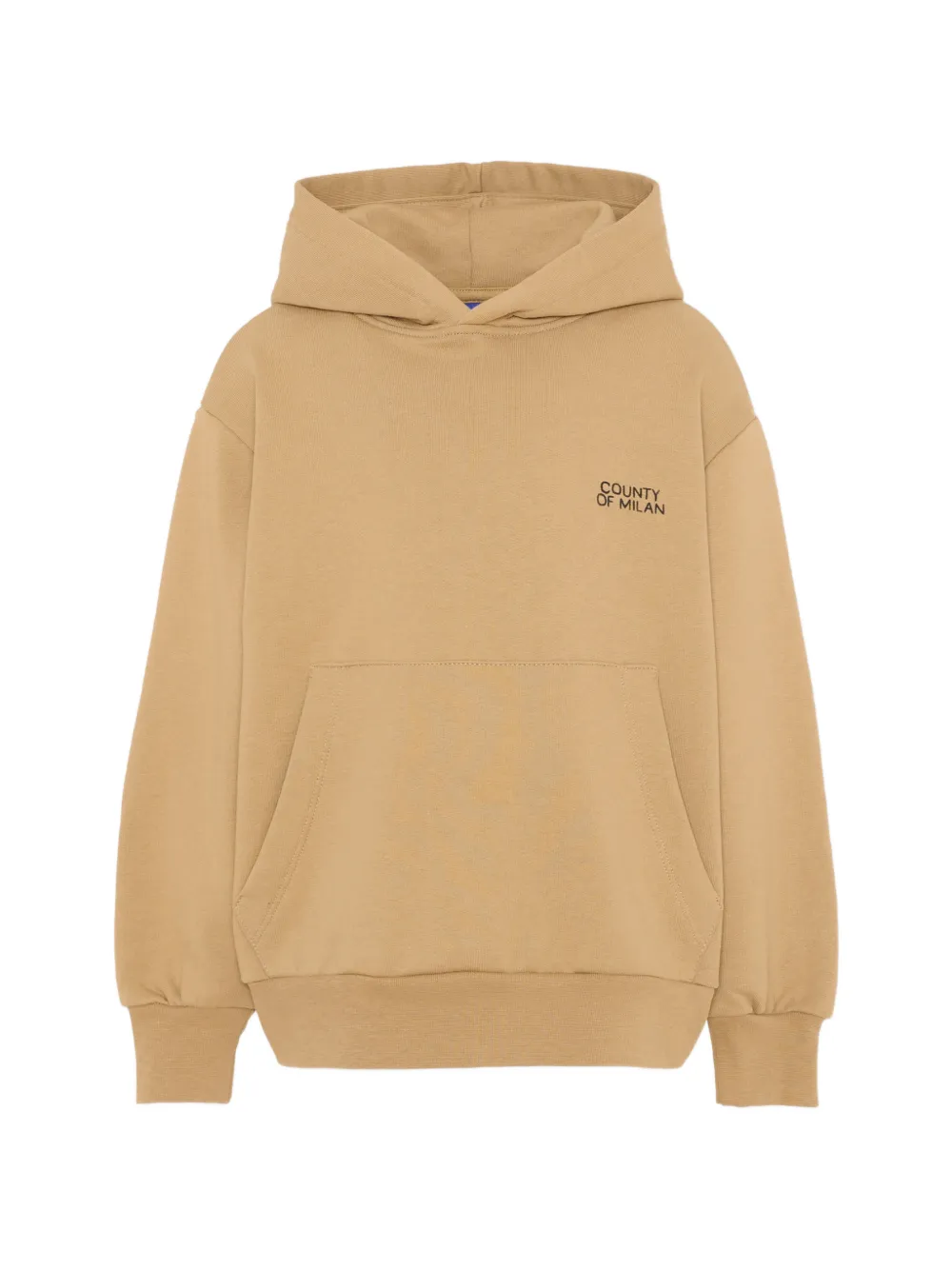 COUNTY OF MILAN Cross-print hoodie - Toni neutri