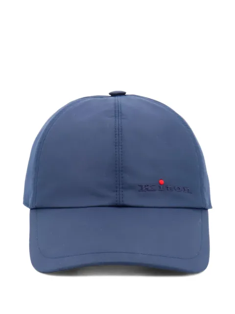 Kiton logo-embroidered baseball cap