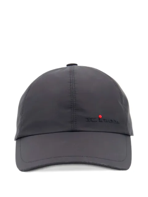 Kiton logo-embroidered baseball cap