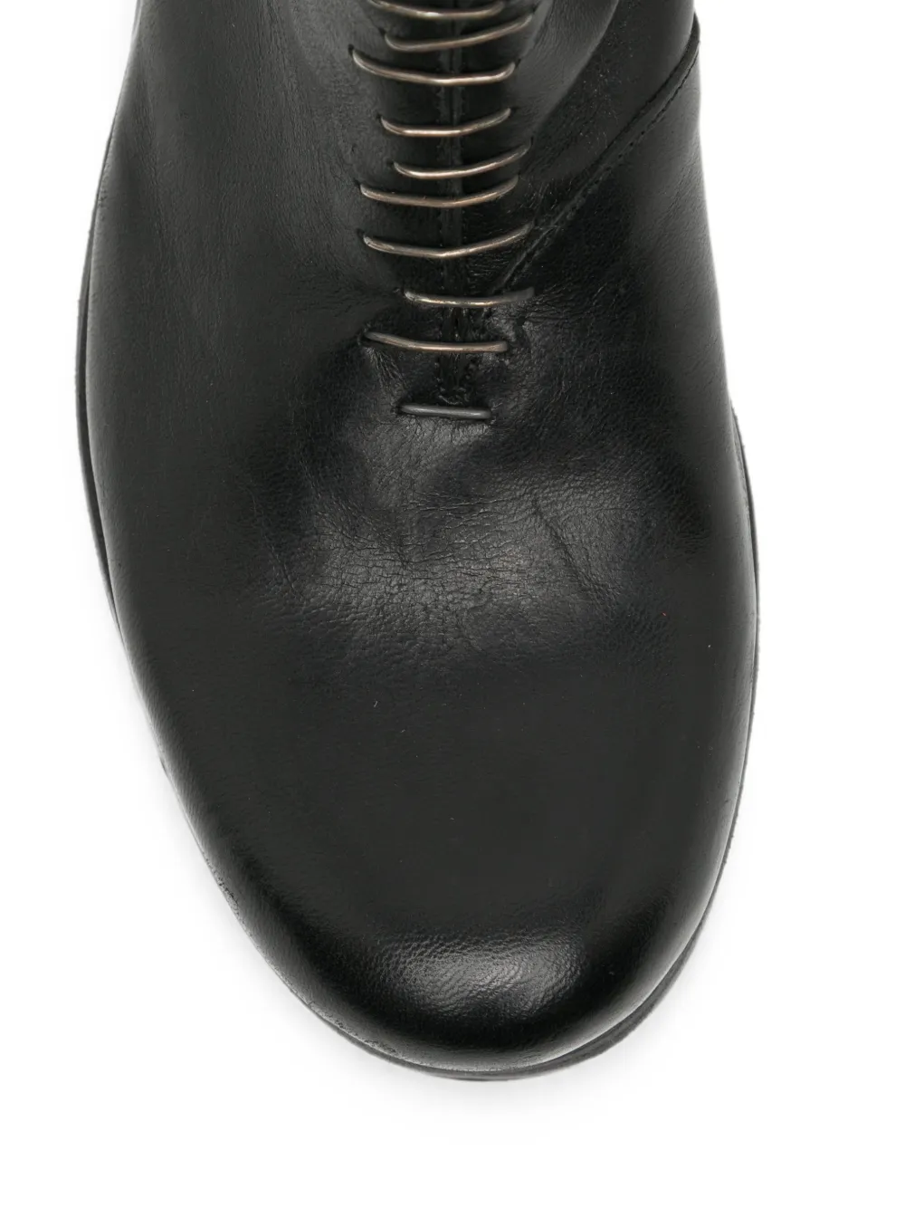 Ma+ staple-detail back-zip boots Zwart