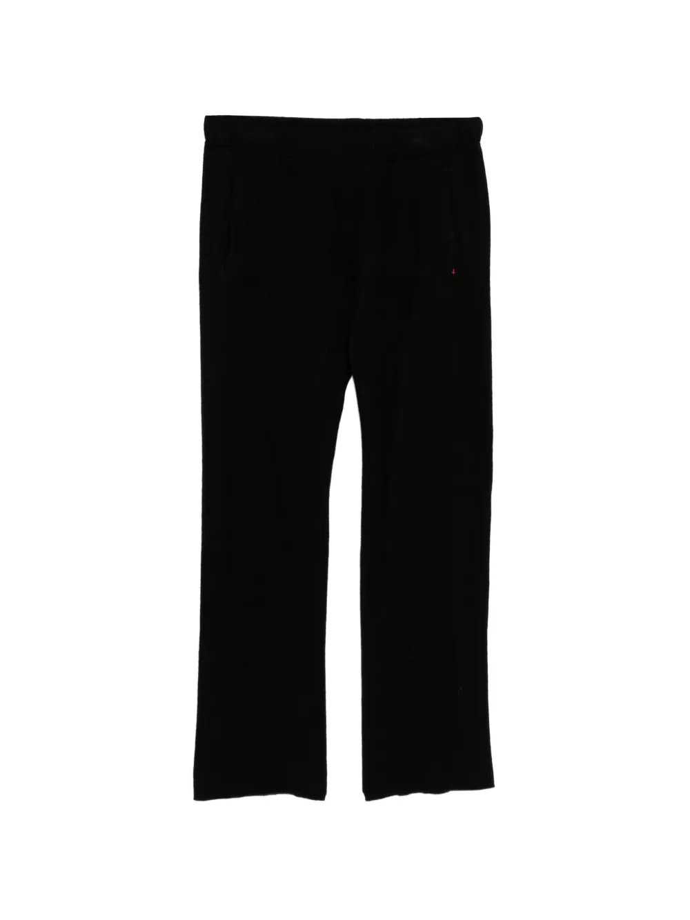 Ma+ cross-embroidered track pants - Nero