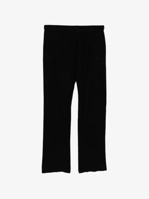 Ma+ cross-embroidered track pants