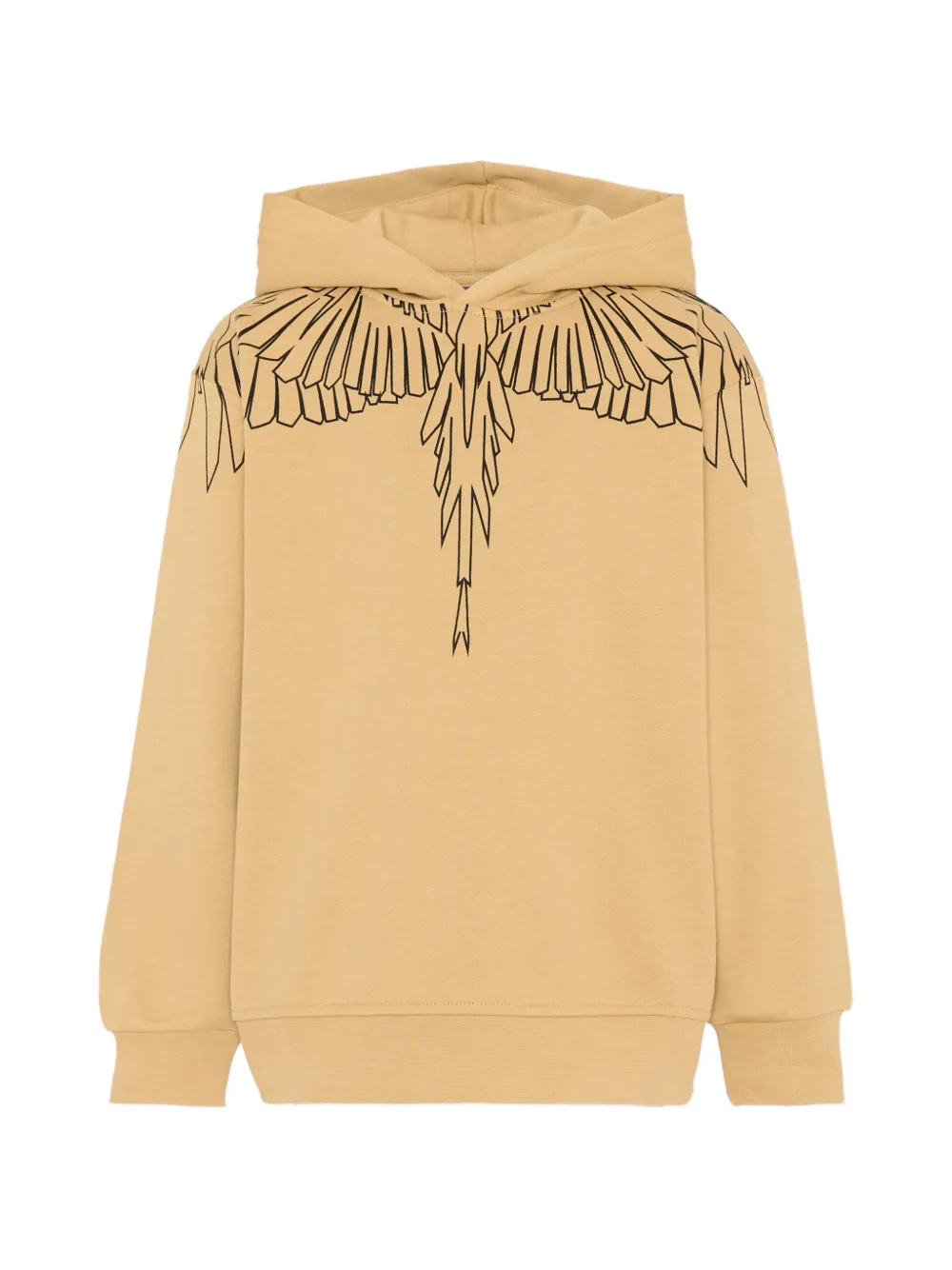COUNTY OF MILAN Wings-print hoodie - Toni neutri