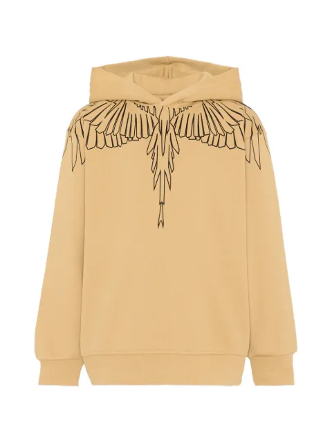 COUNTY OF MILAN Wings-print hoodie