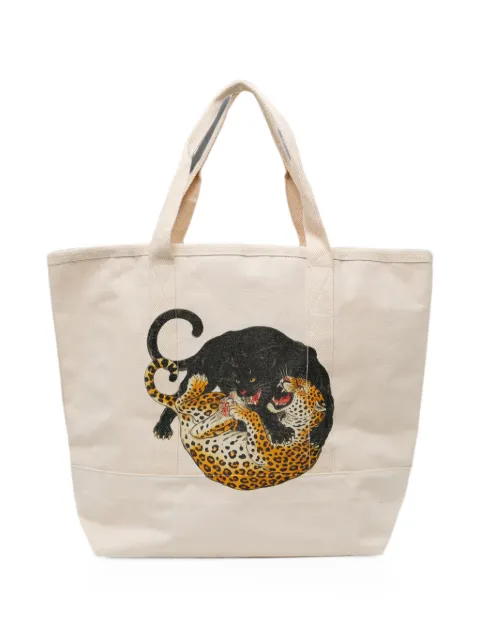 Melt graphic-print tote bag