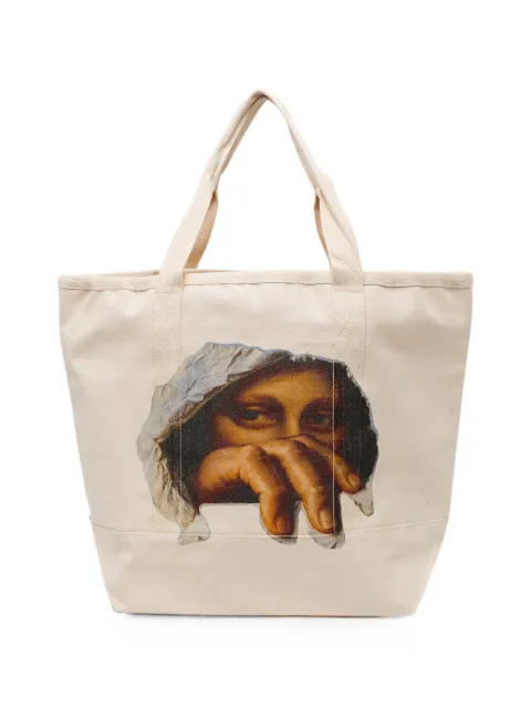 Melt graphic-print tote bag