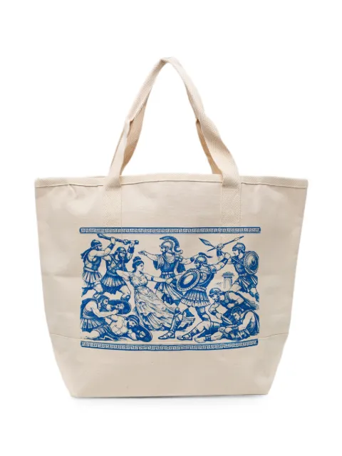 Melt graphic-print tote bag
