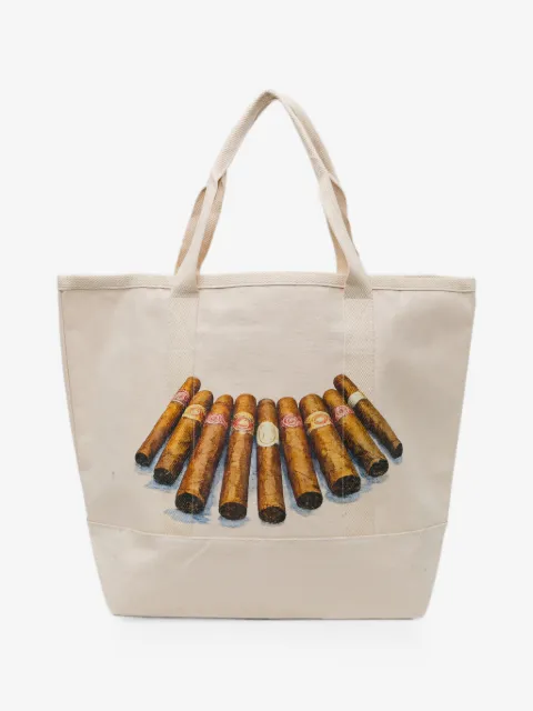 Melt graphic-print tote bag