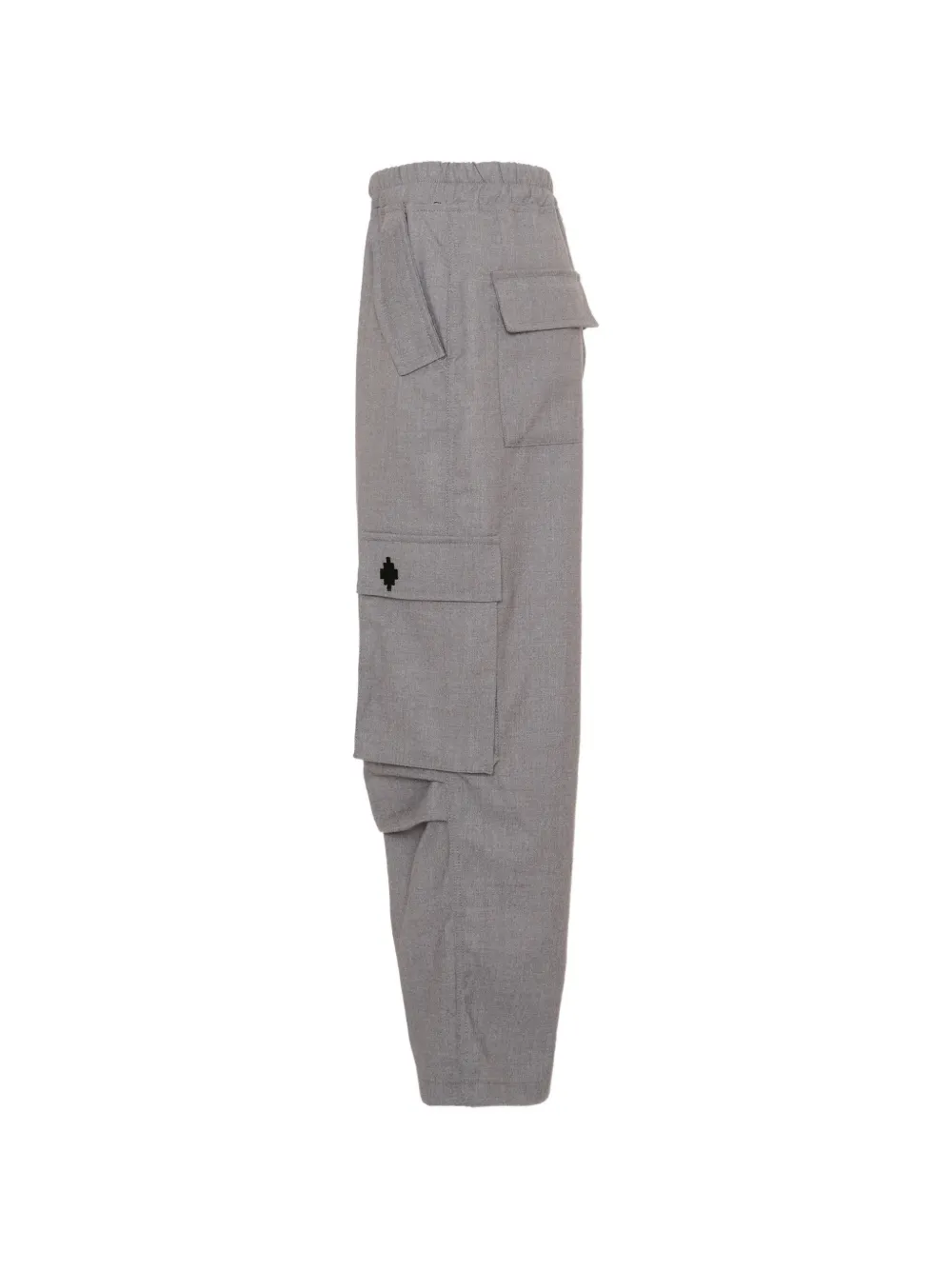 COUNTY OF MILAN KIDS Broek met logopatch Grijs