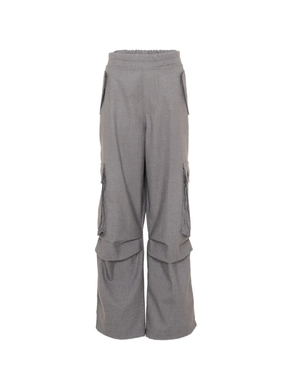 COUNTY OF MILAN logo-patch cargo pants - Grigio