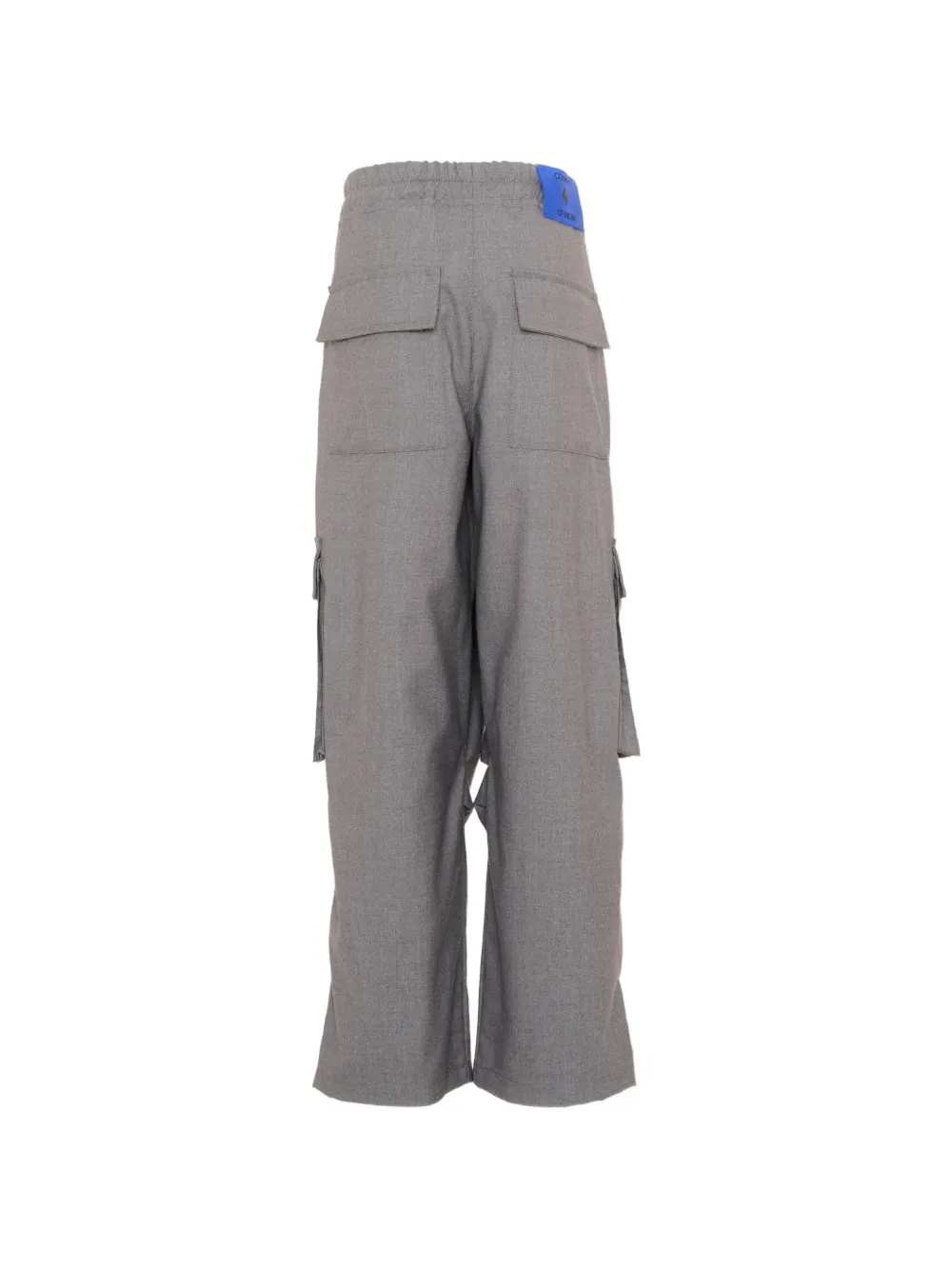 COUNTY OF MILAN KIDS Broek met logopatch Grijs