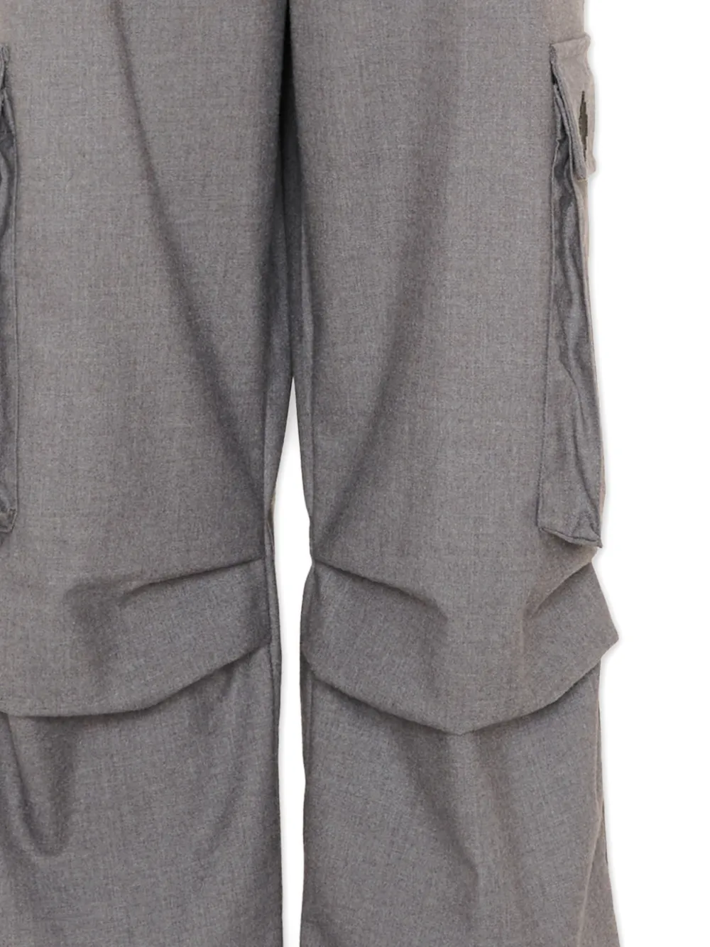COUNTY OF MILAN KIDS Broek met logopatch Grijs