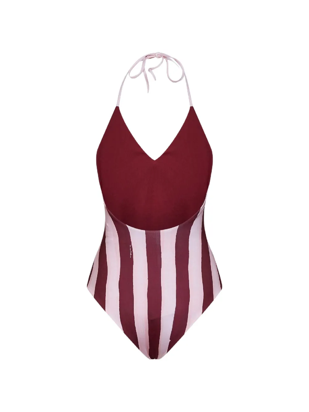FENDI Pequin omkeerbaar badpak Rood