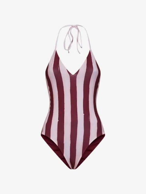 FENDI Pequin reversible swimsuit