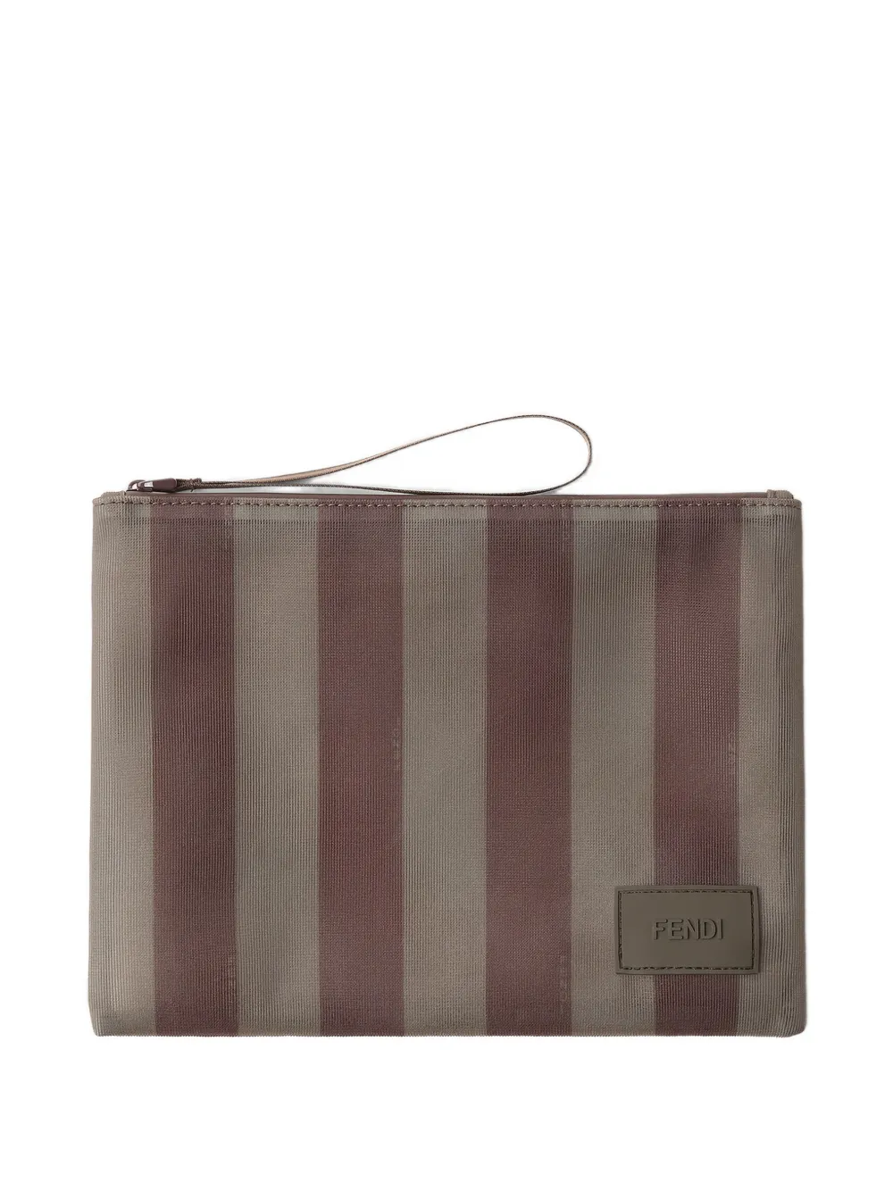 FENDI Pequin omkeerbaar badpak Rood