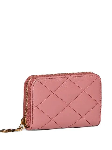 Saint Laurent diamond-quilted Cassandre wallet