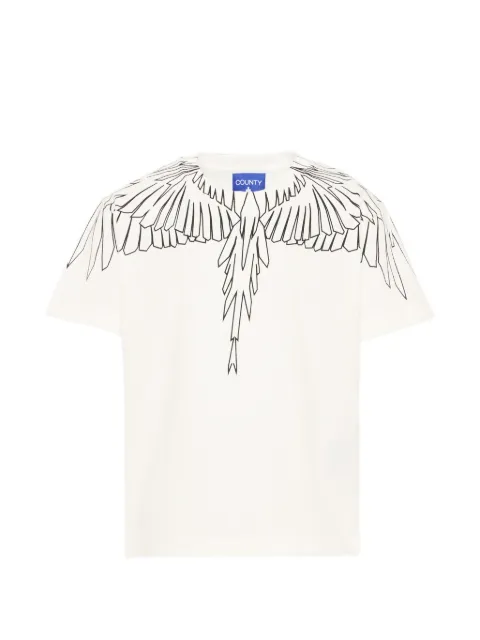 COUNTY OF MILAN Wings-print T-shirt