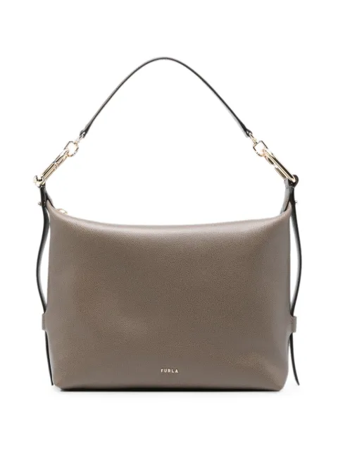Furla grained-leather chain-link tote bag