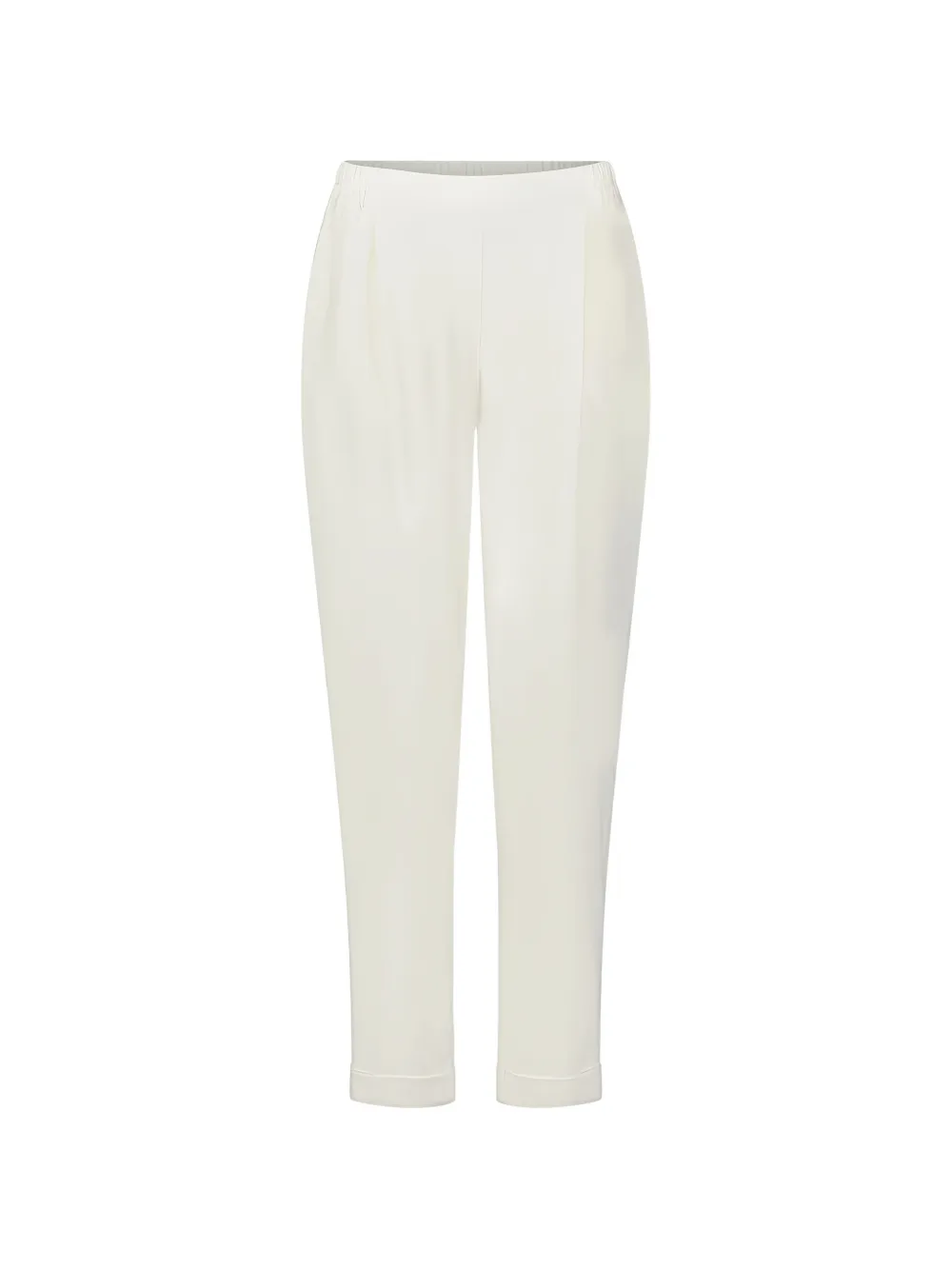 Betty Barclay Pantaloni con vita elasticizzata - Bianco